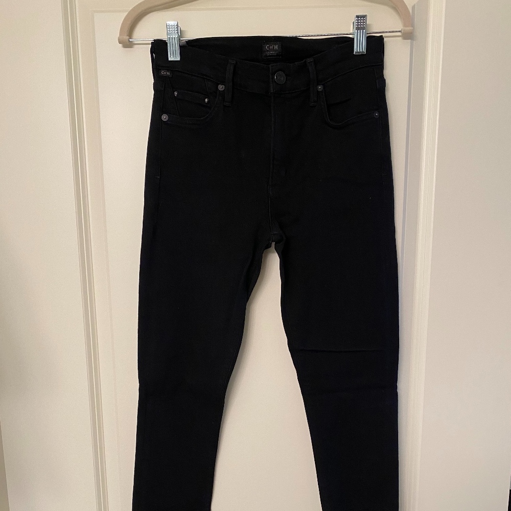 Citizens Rocket High Waist Skinny Jeans - Black